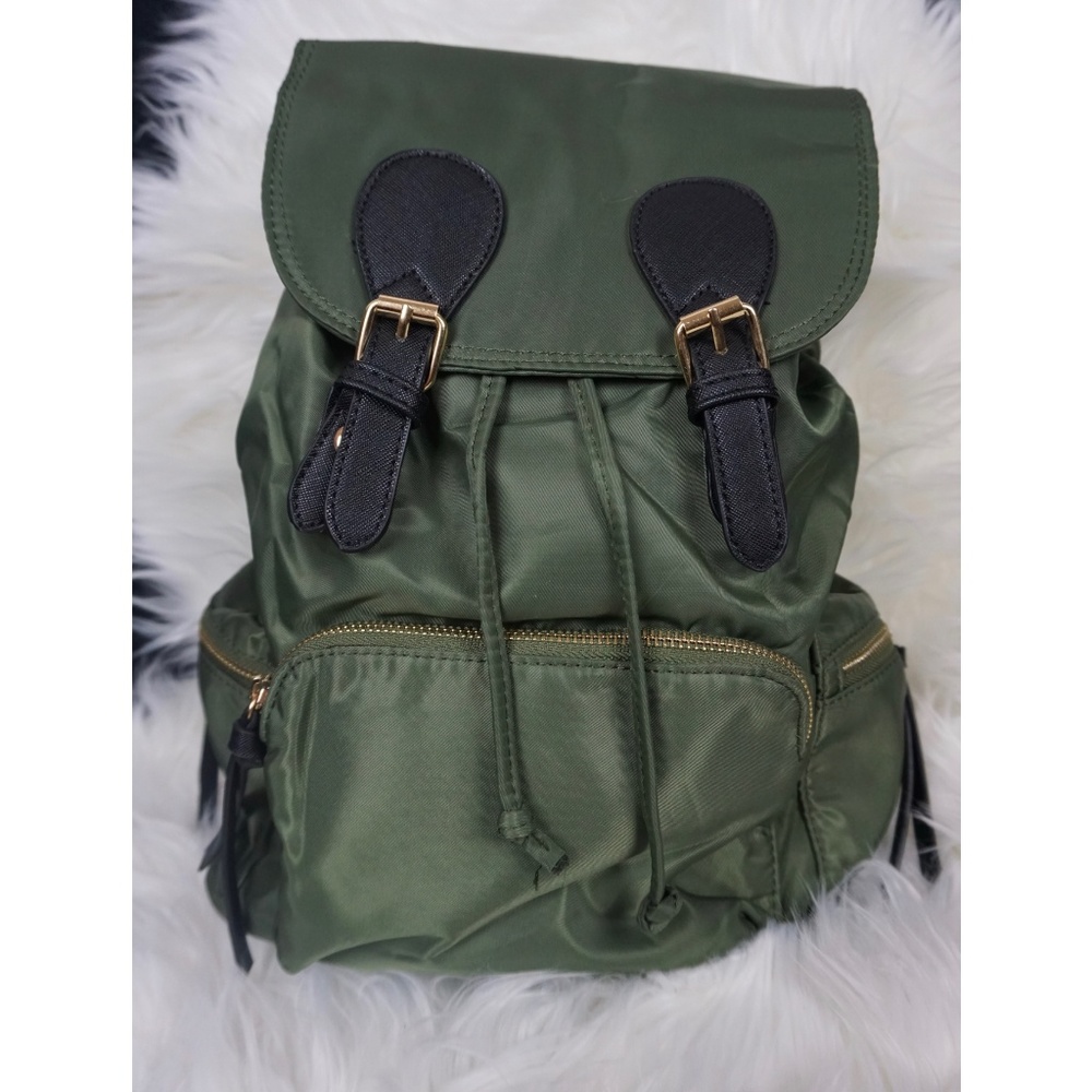 Olive Backpack / Diaper Bag